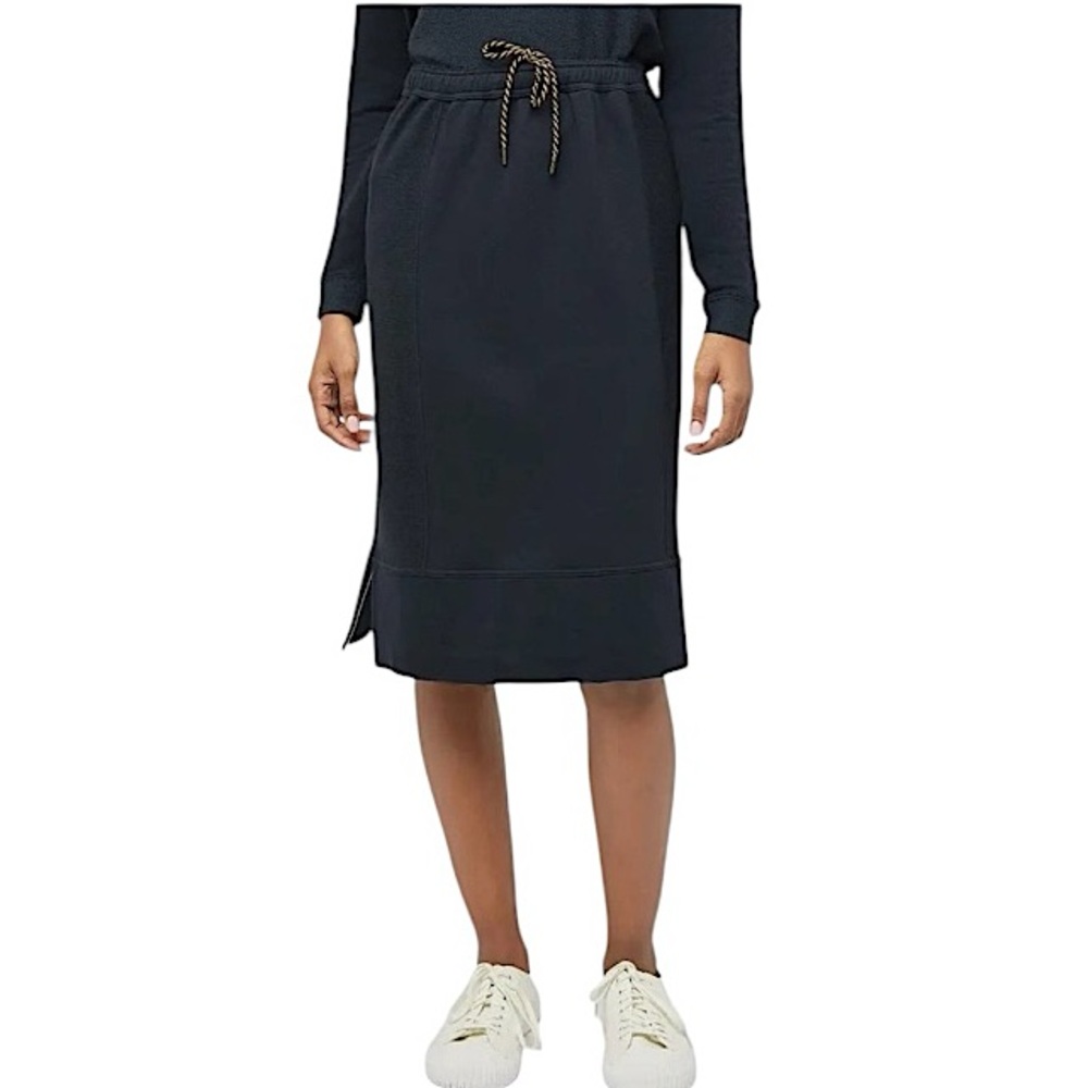 Billy Reid Panel Terry Knit Cashmere Skirt size M